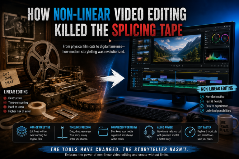 non-linear video editing